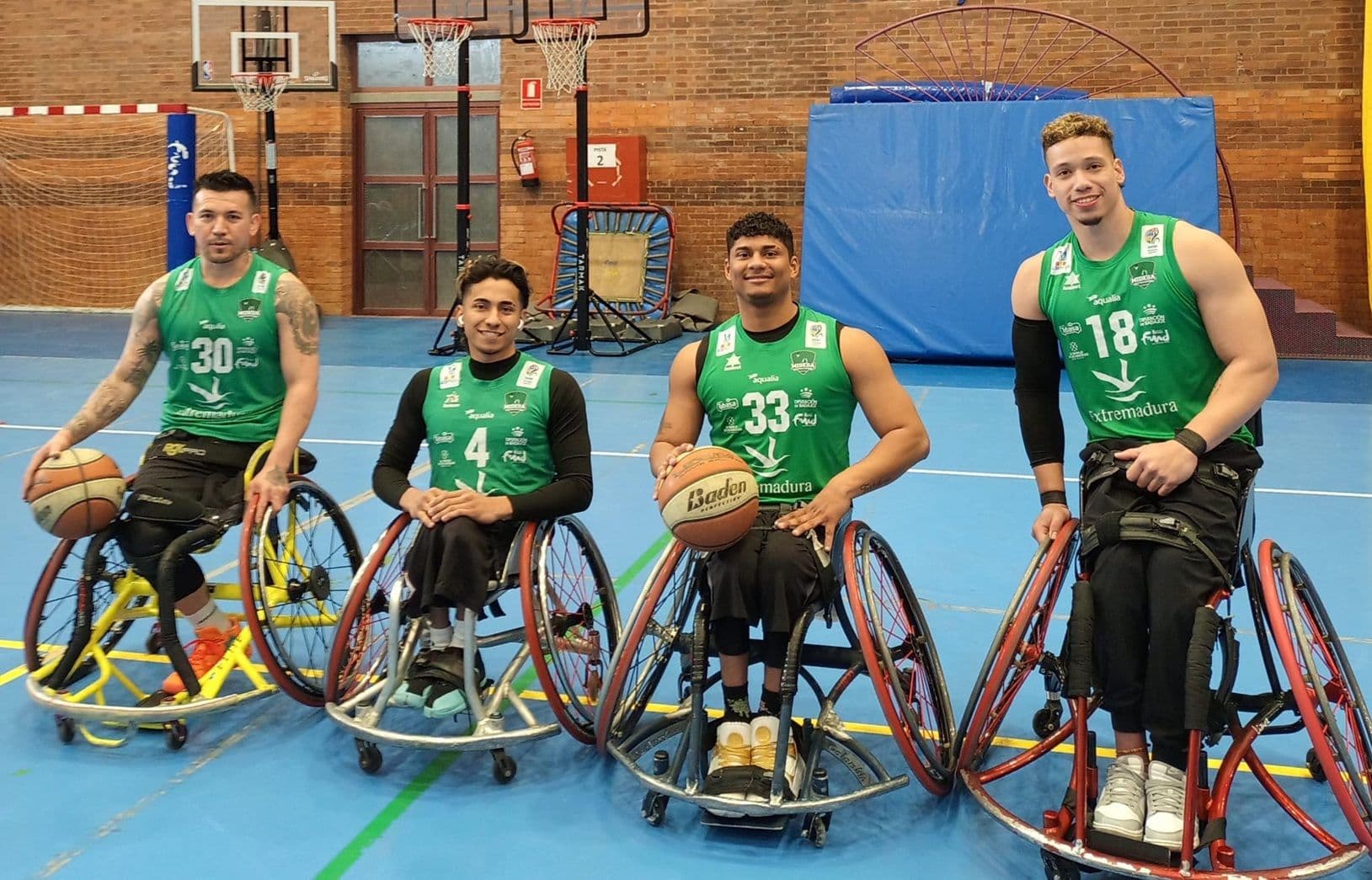 Cuatro jugadores del Mideba Extremadura, convocados con Colombia para preparar el Mundial